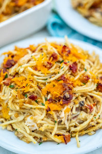 Crack Chicken Spaghetti