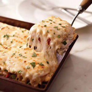 Chicken Alfredo Lasagna