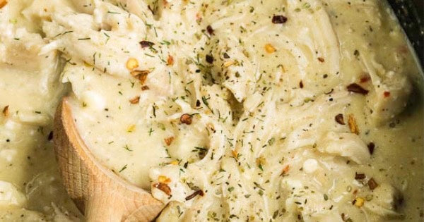 Crockpot Meal - Creamy Italian Chicken
