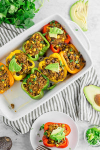 Diabetic - Beef and Quinoa Stuffed Peppers