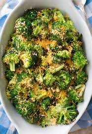 Roasted Broccoli with Cheese